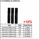 CYCLINDRICAL HINGES WHOLESALE PHILIPPINES