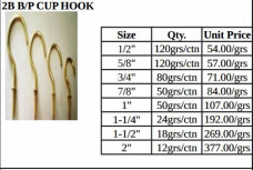 cup hook forsale philippines