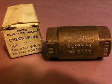 clayton mark check valve