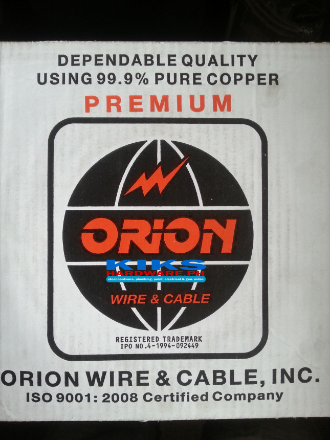 Orion Thhn Wires Philippines - Pick-up Pangasinan Area (ORDER BASIS ...