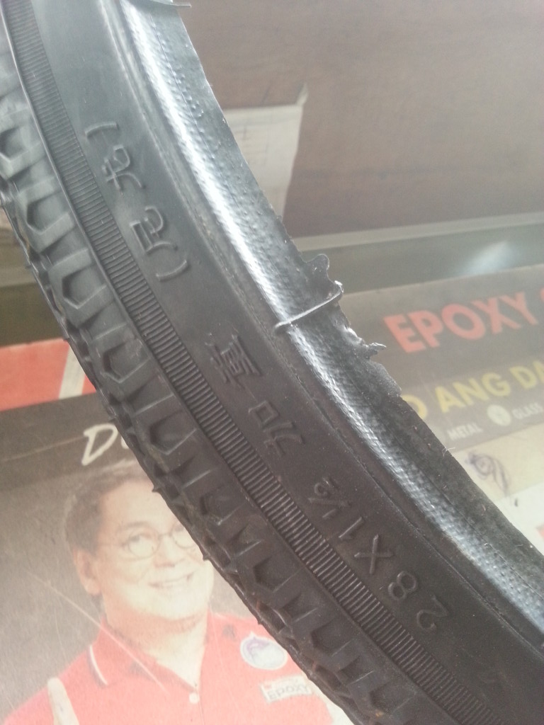 Taiwan Made Tire 28x11/2 for pedicab for sale philippines Cash On