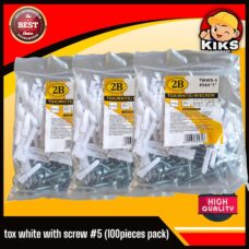 Tox #5 with screw 100pieces per pack