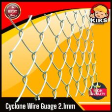 Galvanized Cyclone Wire Guage 2.1mm thickness sizes available 3feet, 4feet and 5feet